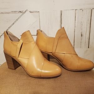Vegan leather boots